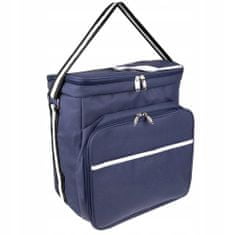 Iso Trade ISO 13587 Piknikový batoh termo 28 l modrý