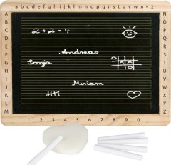 Goki Tabuľa s dreveným rámom, písmenkami a číslami