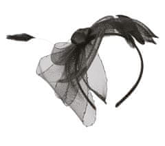 Guirca Elegantná čierna čelenka