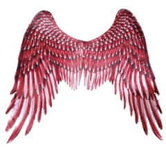Guirca Anjelske krídla červené textilné 105x70cm