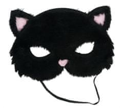 Guirca Maska Mačka čierno-ružový