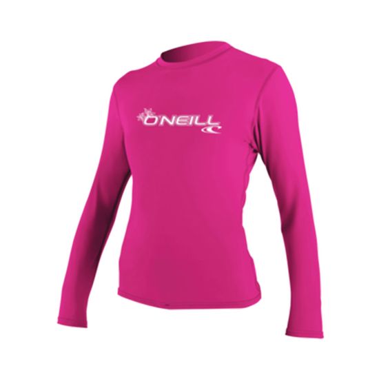 O'Neill Dámske UV tričko Basic Skins, Fox Pink
