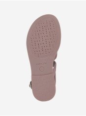 Geox Ružové dámske kožené sandále Geox 38
