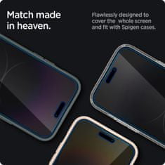Spigen Glass EZ Fit Privacy 2 Pack - iPhone 14 Pro