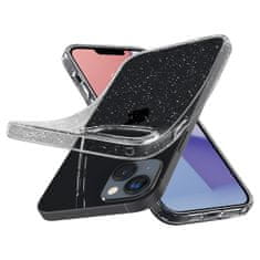Spigen Liquid Crystal Glitter, crystal quartz, iPhone 14 Plus