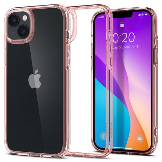 Spigen Ultra Hybrid, rose crystal, iPhone 14 Plus