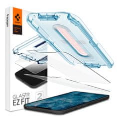 Spigen Glas tR EZ Fit, 2 Pack - iPhone 12/Pro