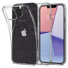 Spigen Liquid Crystal Glitter, crystal quartz, iPhone 13