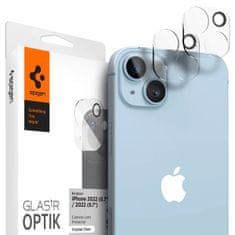 Spigen Glass Optik 2 Pack, clear - iPhone 14/iPhone 14 Plus