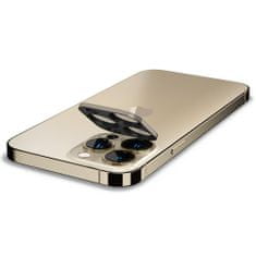 Spigen tR Optik 2 Pack, gold - iPhone 13 Pro/13 Pro Max