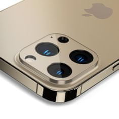 Spigen tR Optik 2 Pack, gold - iPhone 13 Pro/13 Pro Max