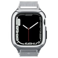 Spigen Metal Fit Pro, silver, Apple Watch 8/7 45mm