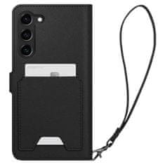 Spigen Wallet S Plus, black, Samsung Galaxy S23+