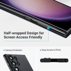 Pitaka MagEZ 3 case, black/grey, Samsung Galaxy S23 Ultra