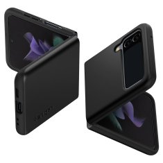 Spigen Thin Fit, black, Samsung Galaxy Z Flip3 5G