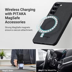 Pitaka MagEZ 3 case, black/grey, Samsung Galaxy S23+