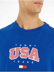 Tommy Jeans Tričká s krátkym rukávom pre mužov Tommy Jeans - modrá S