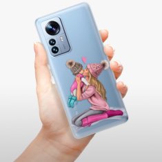 iSaprio Silikónové puzdro - Kissing Mom - Blond and Girl pre Xiaomi 12 Pro