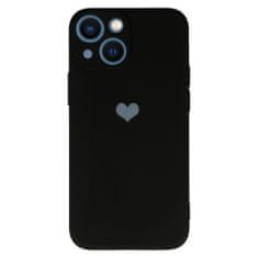 Vennus Heart puzdro pre iPhone 13 Mini - čierne