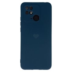 Vennus Heart puzdro pre Xiaomi Redmi 10C - tmavo modré