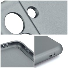 Case4mobile Puzdro METALLIC pre iPhone 13 - sivé