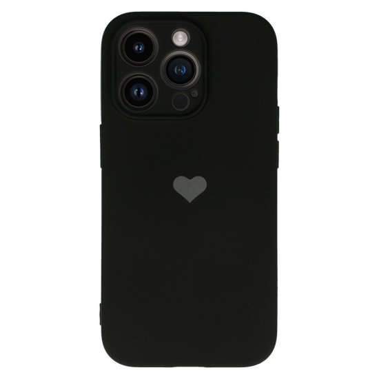 Vennus Heart puzdro pre iPhone 13 Pro - čierne