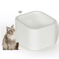 SYMPLEE DU2L-WS Smart Pet Water Fountain múdra fontána pre mačky a psy s možnosťou ovládania cez mobilnú aplikáciu, WiFi, 2,5L