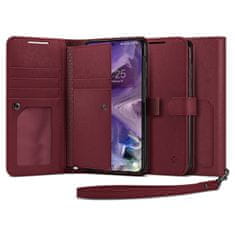 Spigen Wallet S Plus, burgundy, Samsung Galaxy S23