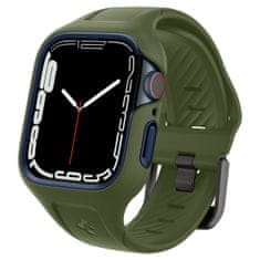 Spigen Ochranný kryt Liquid Air Pro, green, Apple Watch 8/7 45mm
