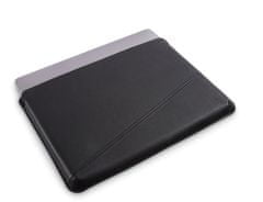 Decoded Leather Frame Sleeve, black, Macbook 16" 2021