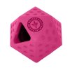 Icosaball Mini gumová hračka ružová 6,5 cm