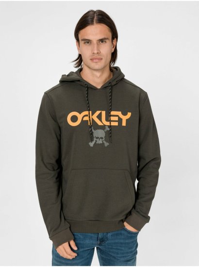 Oakley Mikiny s kapucou pre mužov Oakley - zelená
