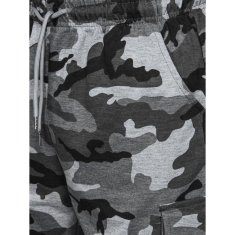 Dstreet Pánske bojové šortky MORO svetlo šedé sx2204 XXL