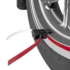 NEW LABEL MOTO páska na kolesá grafitová metalíza