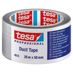 Tesa Páska opravná textilná 4610 Duct Tape, 25 mx 50 mm, strieborná