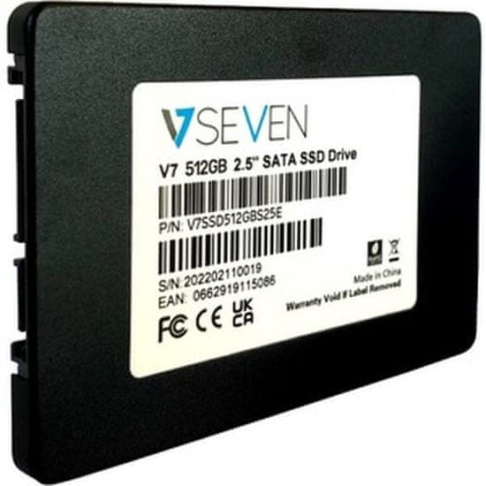 V7 V7SSD512GBS25E pevný disk, 512 GB