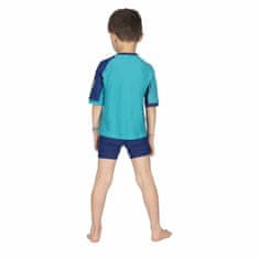 Mares Detské lycrové tričko SEASIDE RASHGUARD SHIELD BOY modrá XL (6/7 rokov)
