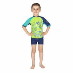 Mares Detské lycrové tričko SEASIDE RASHGUARD SHIELD BOY modrá S (3/4 roky)