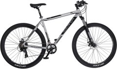 Lux 21 horský bicykel, 29", 53 cm, 21SP, strieborná/čierna