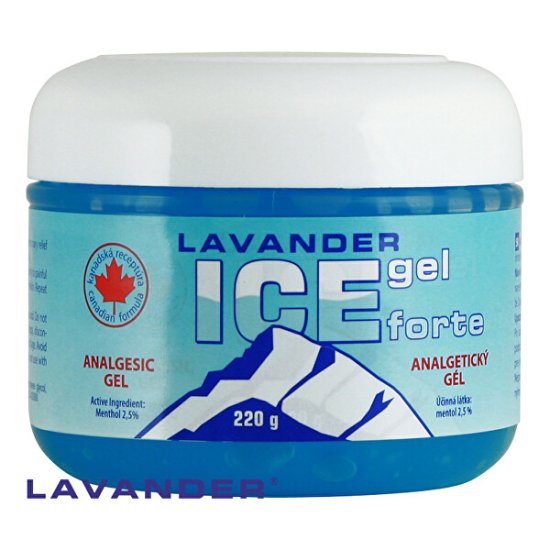 Lavander ICE gél Forte 220 g