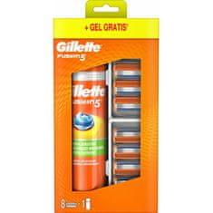 Gillette Gél na holenie + náhradná hlavica Gillette Fusion