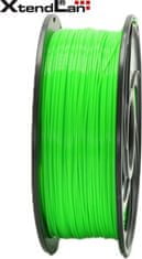 XtendLan XtendLAN PLA filament 1,75mm zářivě zelený 1kg