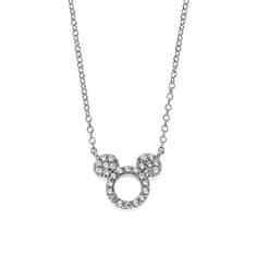Disney Trblietavý strieborný náhrdelník Mickey Mouse N901464RZWL-18