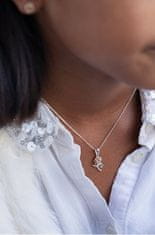 Disney Prekrásny strieborný náhrdelník Princess C902727TL-P (retiazka, prívesok)
