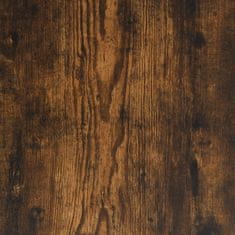 Petromila vidaXL Skrinka na platne dymový dub 74,5x38x48 cm kompozitné drevo