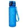 Tritánová fľaša na pitie Logo - modrá, 500 ml