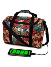TopKing Cestovná taška WIZZAIR 40 x 30 x 20 cm s USB, viacfarebná