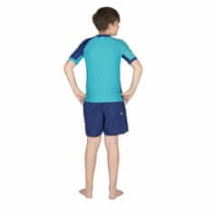 Mares Chlapčenské lycrové tričko SEASIDE RASHGUARD SHIELD JR BOY modrá M (10/11 rokov)