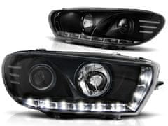 TUNING TEC Predné svetlá VW SCIROCCO 08-04.14 DAYLIGHT čierne