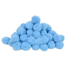 Vidaxl Antibakteriálna guľôčka do bazéna modrá 700 g polyetylén